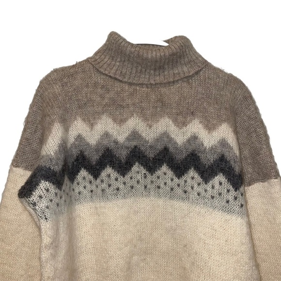 Hilda Ltd Women 100% Wool Sweater Size L - Picture 4 of 6